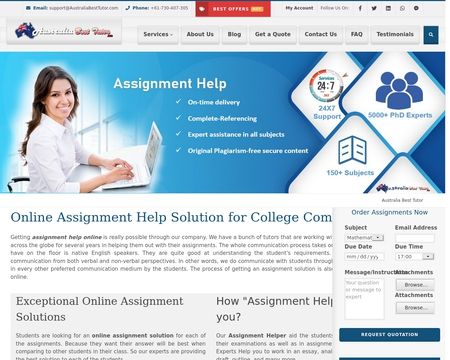 website thubmnail of Australia Best Tutor