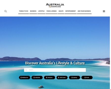 website thubmnail of Australiainsiderguide