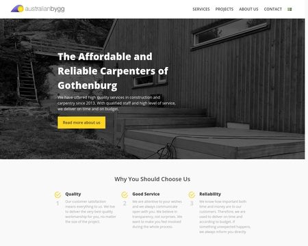 website thubmnail of Australian Bygg