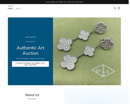 website thubmnail of Authenticartauction