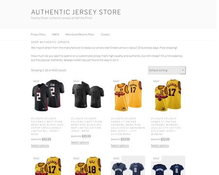 AuthenticJerseyStore