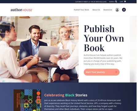 website thubmnail of AuthorHouse.co.uk