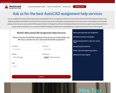website thubmnail of Autocadassignmenthelp