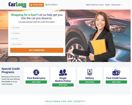 website thubmnail of St Louis Auto Loans