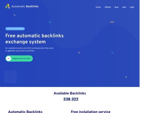 website thubmnail of Automatic Backlinks