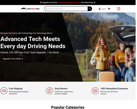website thubmnail of Auto Retail Shop