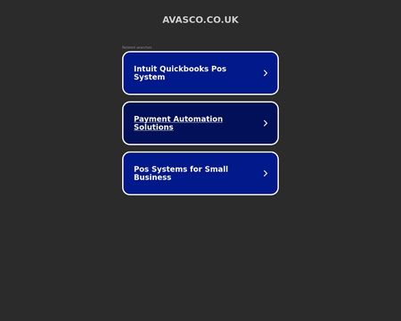 website thubmnail of Avasco.co.uk