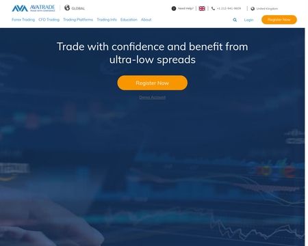 website thubmnail of Avatrade