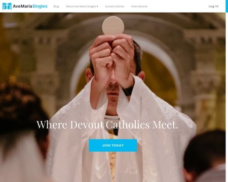 website thubmnail of Avemariasingles