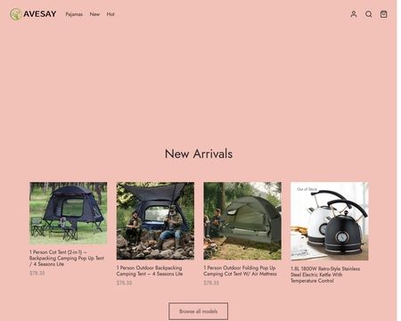 website thubmnail of Avesay