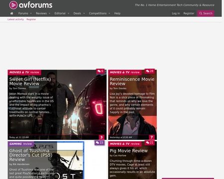 website thubmnail of AVForums
