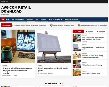 website thubmnail of Avgcomretail-download