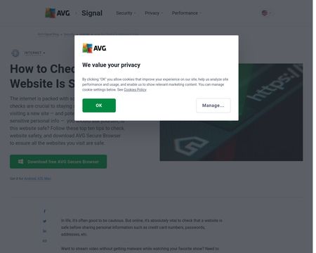 website thubmnail of AVG Threat labs