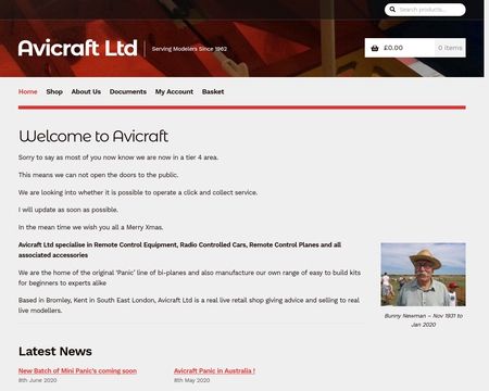 website thubmnail of Avicraft.co.uk