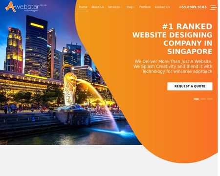 website thubmnail of A Webstar Technologies