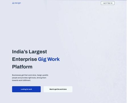 website thubmnail of Awign