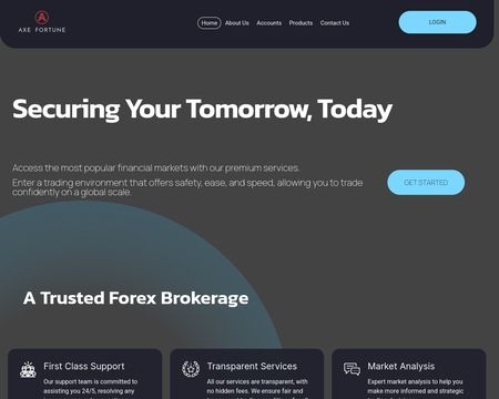 website thubmnail of Axe Fortune