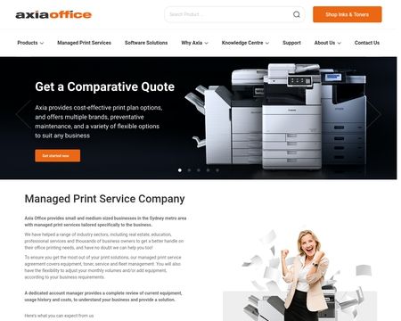 website thubmnail of Axiaoffice