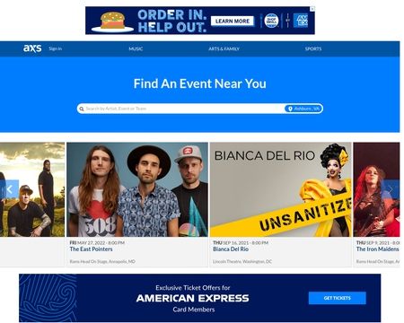 website thubmnail of AXS