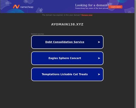 website thubmnail of Ayomain138.xyz