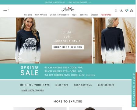 website thubmnail of Azzlee