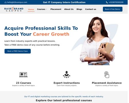 website thubmnail of B2bcampus