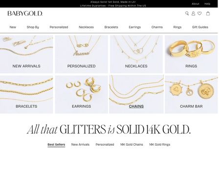 website thubmnail of Babygold