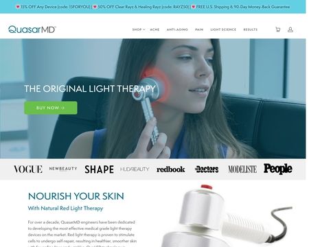 website thubmnail of Quasar MD