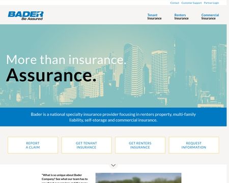 website thubmnail of Bader Co