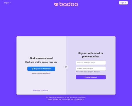 How to send a chat request on badoo
