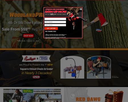 website thubmnail of Bailey's Online