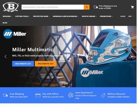 website thubmnail of Bakersgas