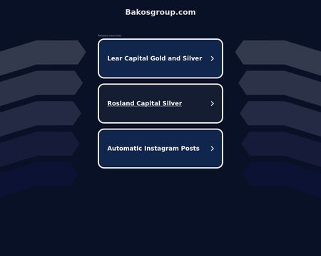 website thubmnail of BakosGroup