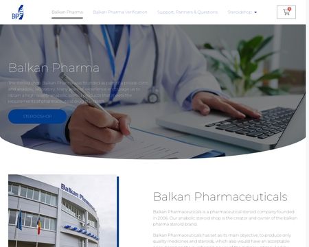 website thubmnail of Balkan-pharma
