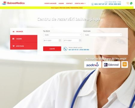 website thubmnail of Balneo Medica