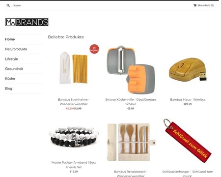 website thubmnail of Bambooking.at