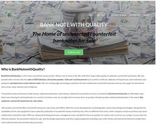 Thumbnail of Banknotewithquality.com