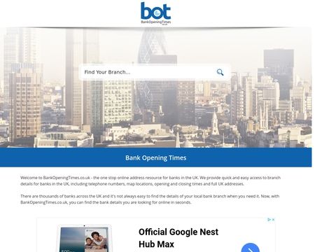 Bankopeningtimes.co.uk