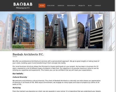 website thubmnail of Baobab Architects