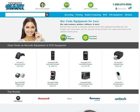 website thubmnail of Barcode Giant