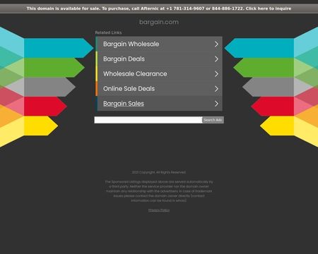 website thubmnail of Bargain
