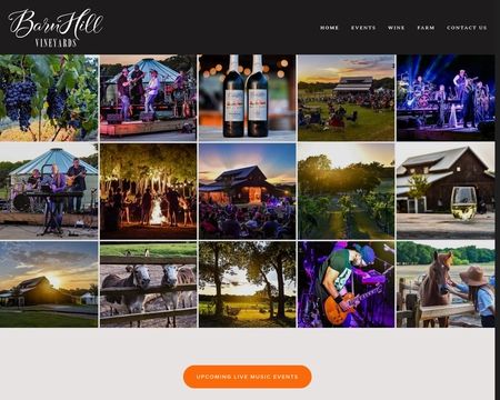 website thubmnail of BarnHill Vineyards