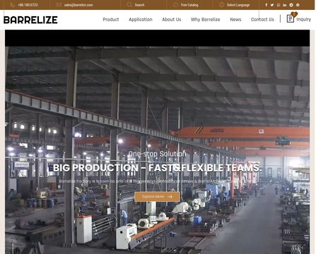 website thubmnail of Barrelize
