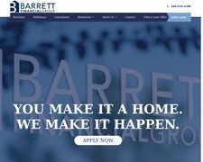 Thumbnail of Barrettfinancial.com