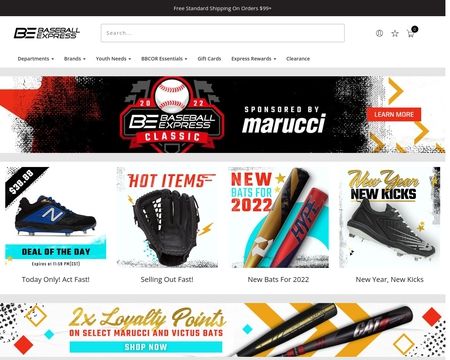 website thubmnail of Baseball Express