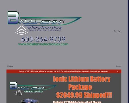 website thubmnail of BassFishin Electronics