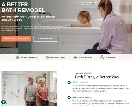 website thubmnail of BathFitters