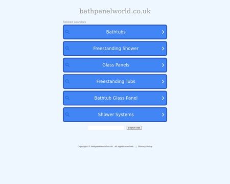 website thubmnail of BathPanelWorld.co.uk
