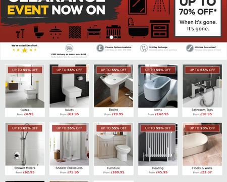 website thubmnail of Bathroom-house.co.uk