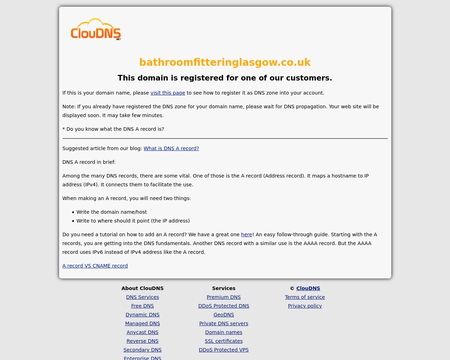 website thubmnail of BathroomFitterInGlassgow